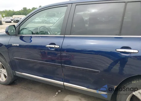 2013 Toyota Highlander Limited z USA, uszkodzony, nr VIN 5TDDK3EHXDS189772